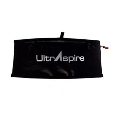 Obrázek UltrAspire Fitted Race Belt 2.0 Taillengürtel leicht, langlebig und 5 Größen für eine perfekte Passform, Schwarz, Medium (Waist Size: 31&quot; 33&quot;)