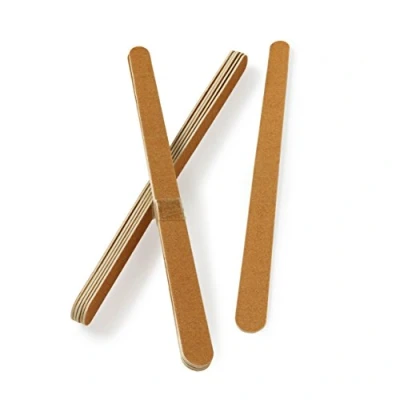 Obrázek Manicare Nagelfeilen, 12er Pack, 17 cm lang, zum Formen von natürlichen Nägeln, beidseitig, feine und grobe Körnung, stark robust, für zuhause, Salons, professionelle Maniküre oder Pediküre