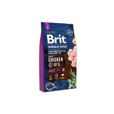 Obrázek Brit Premium by Nature Adult S 8 kg