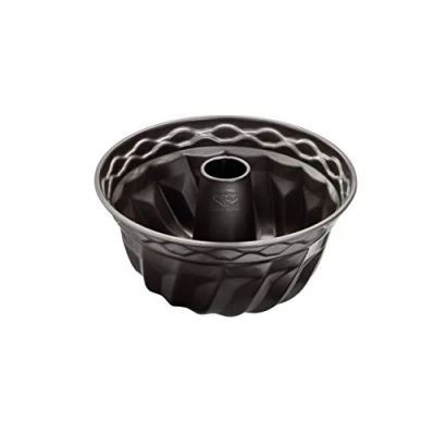 Obrázek Dr. Oetker Tácek Ø 22 cm, kulatá forma na pečení série pečící edice z oceli, pásek s nepřilnavým povrchem (barva: hnědá), množství: 1 kus