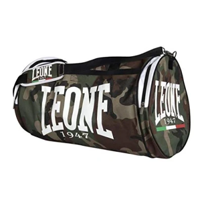 Obrázek LEONE 1947, maskovací sportovní taška, unisex pro dospělé, zelená, Taglia Unica, AC906