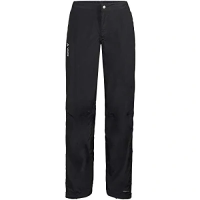 Obrázek VAUDE Dámské kalhoty Women&#039;s Yaras Rain Pants Iii, černá