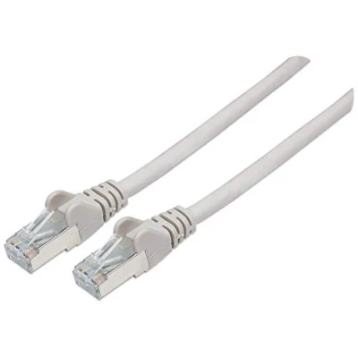Obrázek Intellinet 736138 síťový kabel Cat6 SFTP LS0H měď RJ 45 konektor na 3 m šedý