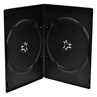 Obrázek 100 DVD obaly Slim 7 mm vždy pro 2 CD/DVD 190 x 135