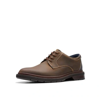 Obrázek Clarks Herren Burchill Derby, Bienenwachsleder, 43 EU