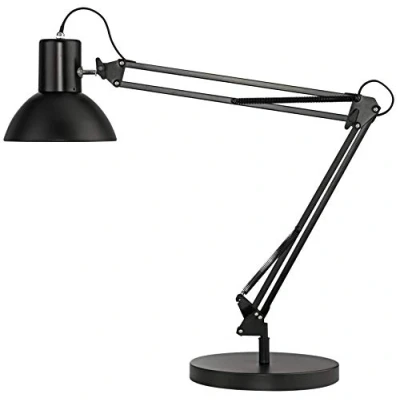 Obrázek Unilux Success LED lampa na psací stůl 80, E27 vyměnitelná, černá s podstavcem a stolní svorkou