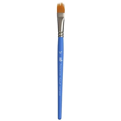 Obrázek Princeton Tec Select Artiste, série P3750, kočičí jazýček hřeben vel. 1/2&quot;, krátký stonek, syntetický, Filbert Grainer