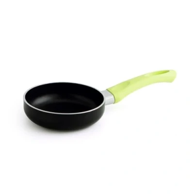 Obrázek Quid Pánev 14 cm, mini barva, hliník, černá/zelená, 1,41 cm