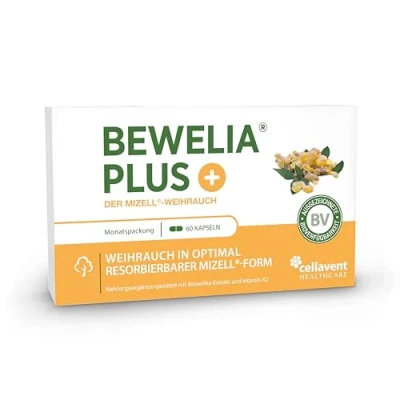 Obrázek Kapsle s kadidlem Mizell 50krát biologicky dostupné vitaminem K2 600 mg a 250 AKBA farmaceutická kvalita 60 kapslí