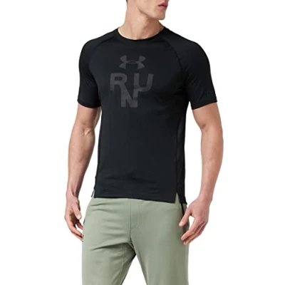 Obrázek Under Armour Herren Kurzarmshirt Qualifier Glare Shortsleeve, Schwarz, LG, 1342925 001