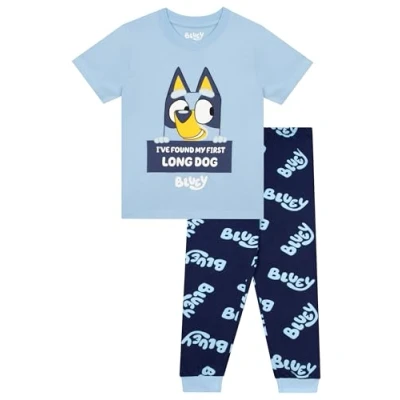 Obrázek BlueY Pyžamo Overaly na spaní pro chlapce dětské pyžamo, modrá