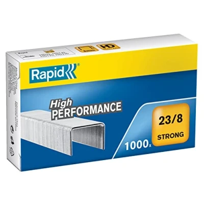 Obrázek Rapid Sponky (23/8 mm, silné, pozinkované) 1000 kusů