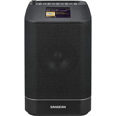 Obrázek Sangean WFS58 DAB+ rádio UKW Wi fi a Bluetooth reproduktor Přenosné internetové s NFC Wifi černé