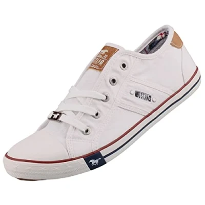 Obrázek MUSTANG Dámské tenisky 1099 401 706 Slip On Sneaker, bílá 1 bílá.