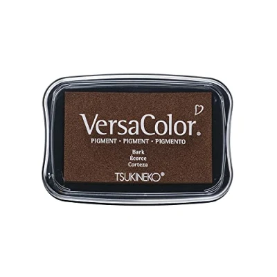 Obrázek Rayher Hobby 29017534 Tsukineko Versa Color Pigmentový polštářek, bark, 9,6 x 6,3 1,8 cm, inkoust na bázi vody