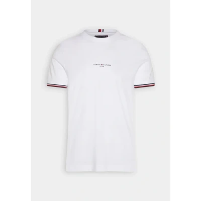 Obrázek Tommy Hilfiger LOGO Tipped Triko s potiskem, Muži, Velikost: XS, White