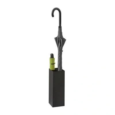 Obrázek Yamazaki 6719 SMART stojan na deštník, černý, ocel/polypropylen, minimalistický, 11 x 30 cm