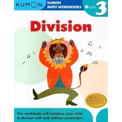 Obrázek Grade 3 Division (Kumon Math Workbooks)