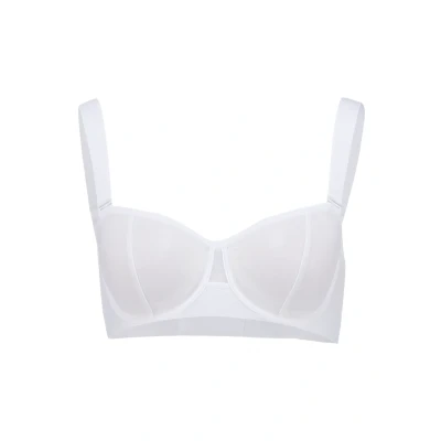 Obrázek DKNY Intimates Sheers Convertible Strapless Podprsenka s kosticemi, Ženy, Velikost: 34xB, White
