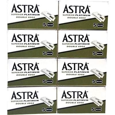 Obrázek 40 Astra Superior Platinum Rasierklingen + 1 Kai Stainless Steel zdarma