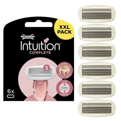Obrázek Wilkinson Sword Intuition Complete dámské žiletky, 6 kusů