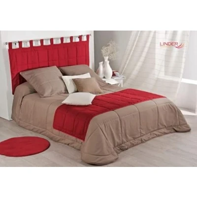 Obrázek Linder 0509/29/807/160 Monaco Kopfteil, wattiert, Polyester/Baumwolle, 85 x 160 cm, Weiß