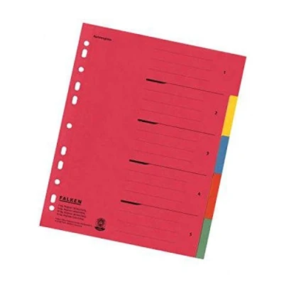 Obrázek registrační karton Falken (velmi široký), pro DIN A4 1