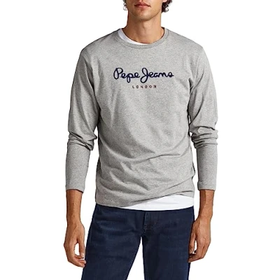 Obrázek Pepe Jeans EGGO N Top s dlouhým rukávem, Muži, Velikost: XL, Grey marl
