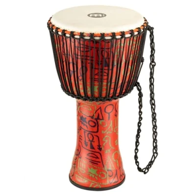 Obrázek Meinl Percussion Rope Travel Djembe velký ruční buben s kozí kůží průměr 12 palců plast, vícebarevný (PADJ1 L G)