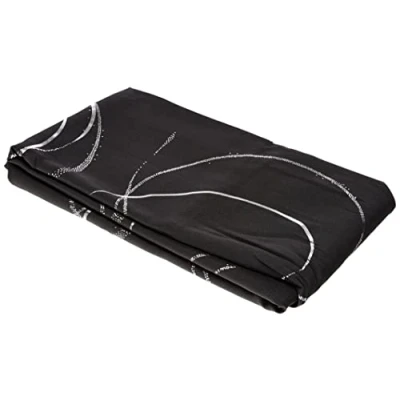 Obrázek douceur d&#039;interieur Nappe 150X240 Polyester Imprime Argent Bully Anthracite, Leinen, 150 x 240
