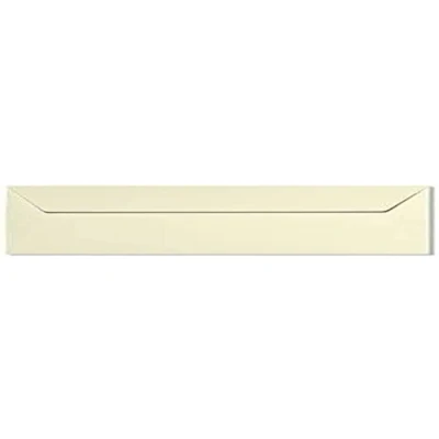 Obrázek Clairefontaine 5446C balení s 20 obálkami pylu, formát C6, 11,4 x 16,2 cm, 120 g, ideální pro korespondenci a pozvánky, slonová kost, 1