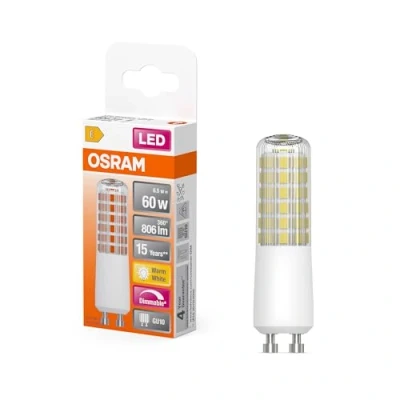 Obrázek OSRAM LED Superstar Special T SLIM, stmívatelná tenká speciální lampa, patice GU10, teplá bílá (2700K), náhrada za běžné 60W světelné zdroje, 1 kus (balení ks)