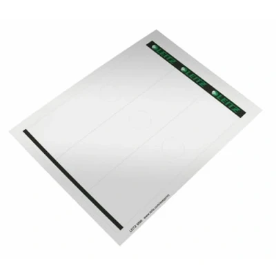 Obrázek Leitz 60980085 hřbetní štítek samolepicí PC, Papír, šířka, 75 kusy, Šedá