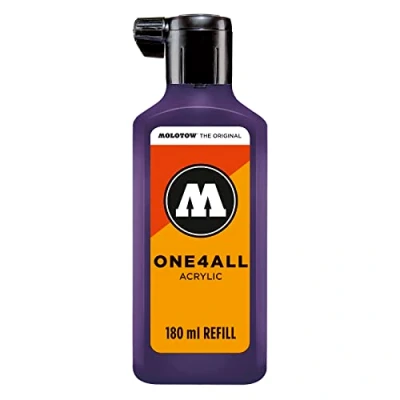 Obrázek Molotow ONE4ALL Refill Acryl, Farbe 043 dunkel violett 180 ml, Nachfülltinte für Permanentmarker