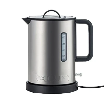 Obrázek Bodum 5500 57EURO 2 IBIS Elektrischer Wasserkocher, Edelstahl, 1.5 liters, Chrom matt