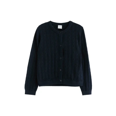 Obrázek Lindex Pattern Kardigan pro děti, Velikost: 98/104, Dark navy
