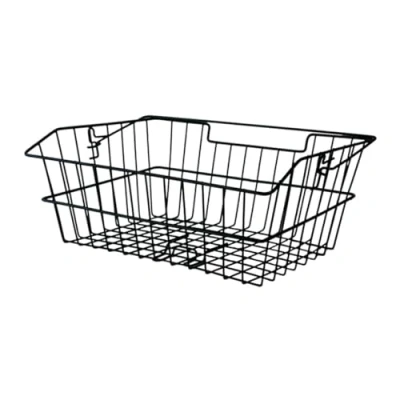 Obrázek XLC Koš na zadní kolo 2128032600 košík kolo, černý, 40 x 33 25 cm