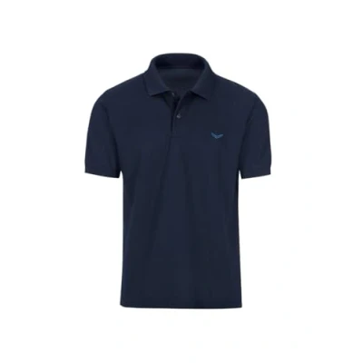 Obrázek Trigema Pánská polokošile Deluxe Piqué, Námořnická modrá