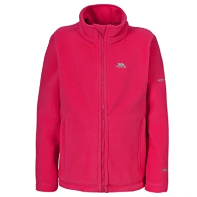 Obrázek Trespass Dětská Teviot teplá fleecová bunda 280 g/m², Růžová
