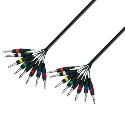 Obrázek Adam Hall 3 Star Series 5 m 8 x 6,3 mm konektor jack na