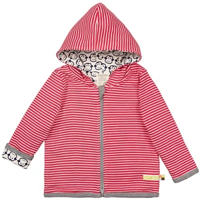 Obrázek loud + proud Wendejacke MIT Kapuze Lehká bunda pro děti, Velikost: 74/80, Tomato