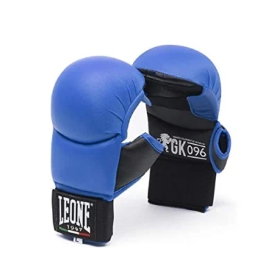 Obrázek LEONE 1947, Karate Fit Handschuhe, Unisex Erwachsene, Blau, S, GK096