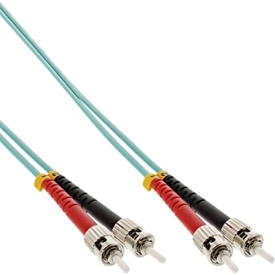 Obrázek InLine 81520O LWL duplexní kabel ST/ST, 50/125μm, OM3, 20m