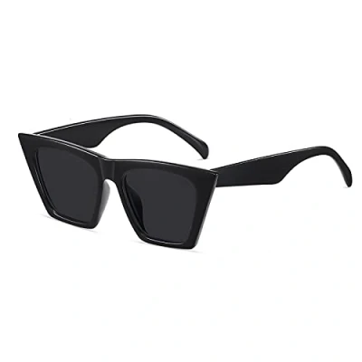 Obrázek SHEEN KELLY Elegantní sluneční brýle Cat Eye s polarizovanými skly v retro stylu pro muže a ženy, jasný výhled, ochrana UV400, c1