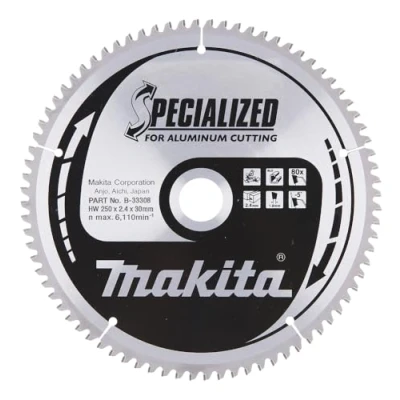 Obrázek Makita Speciální pilový list, 250 x 30 mm, 80Z, B pro 33308