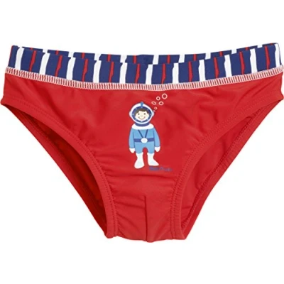 Obrázek Playshoes Chlapecké plavky s UV ochranou potápěč, 8 červená