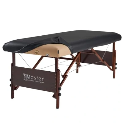 Obrázek Master Massage Ložní prádlo, umělá kůže, černá, standardní