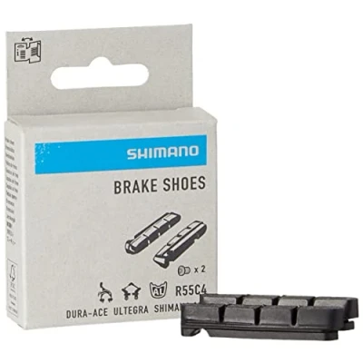 Obrázek Shimano Y8L298060 1 pár vyměnitelné R55C4 pro hliníkové ráfky Gumičky