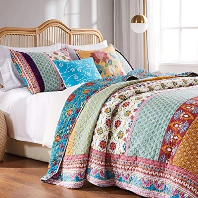 Obrázek Greenland Home Thalia Quilt sada, vícebarevné, king size
