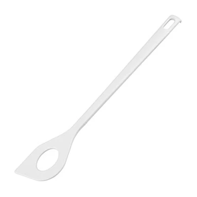 Obrázek FACKELMANN 24279 Vařečka s otvorem 30 cm BLANCA závěsná, umělá hmota, bílá
